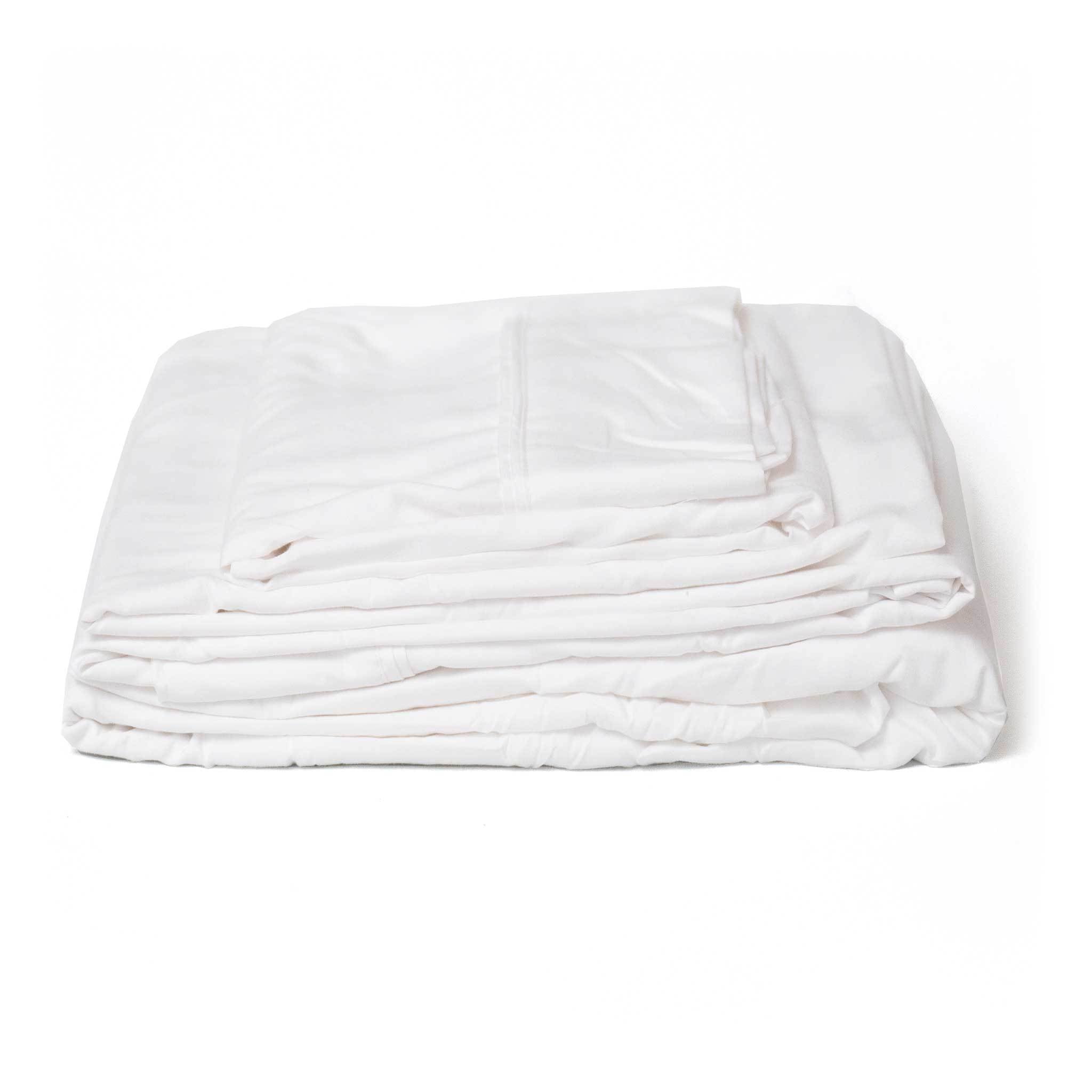 Thread™ Full Microplush + Bamboo Sheet Set in White
