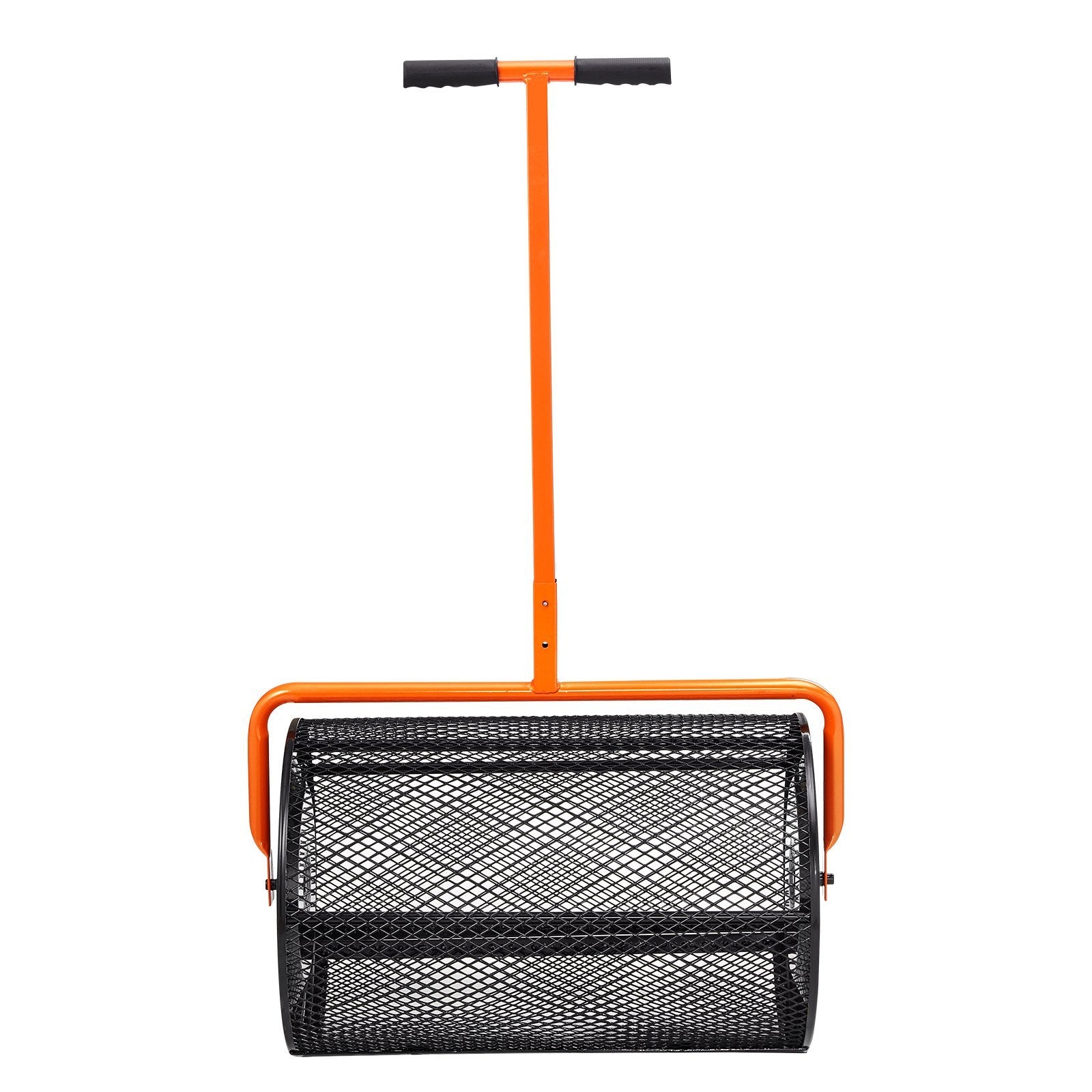 Compost Spreader Peat Moss Spreader 24 inch Wide 24.4-26.4' Height Adjustable Lawn & Garden Spreaders Compost, Top Soil, Mulch - Durable Lightweight Multi-Purpose Yard Care Equipment