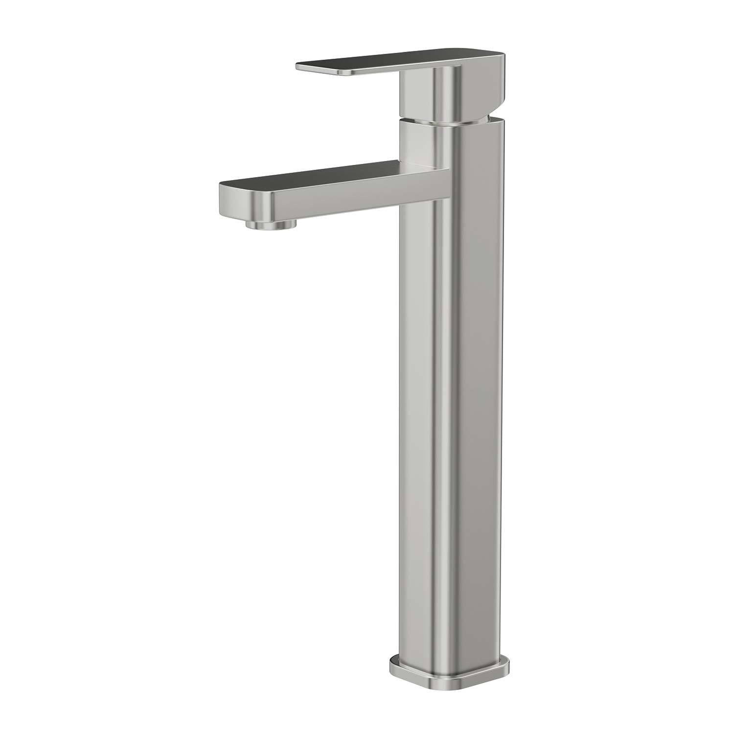 DAX Single Handle Bathroom Faucet Brushed Nickel  Finish