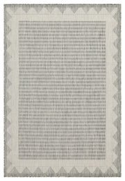 Sunshine GC_HAR2015 Silver 5 ft. 3 in. x 7 ft. 3 in. Indoor/Outdoor Area Rug
