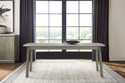 Serenza Extendable Rectangle 98' Dining Table in Gray Oak