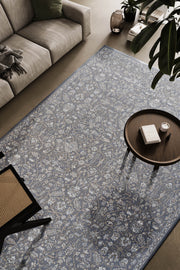 Elias Taupe, Ivory, and Beige Viscose Area Rug