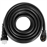 50Ft 50 Amp Generator Extension Cord STW 6/3 + 8/1 Generator Cord 125V 250V Generator Power Cord N14-50P & SS2-50R & CS6364 Twist Lock Connectors
