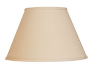 Slant Empire Hardback Lampshade with Washer Fitter, Beige