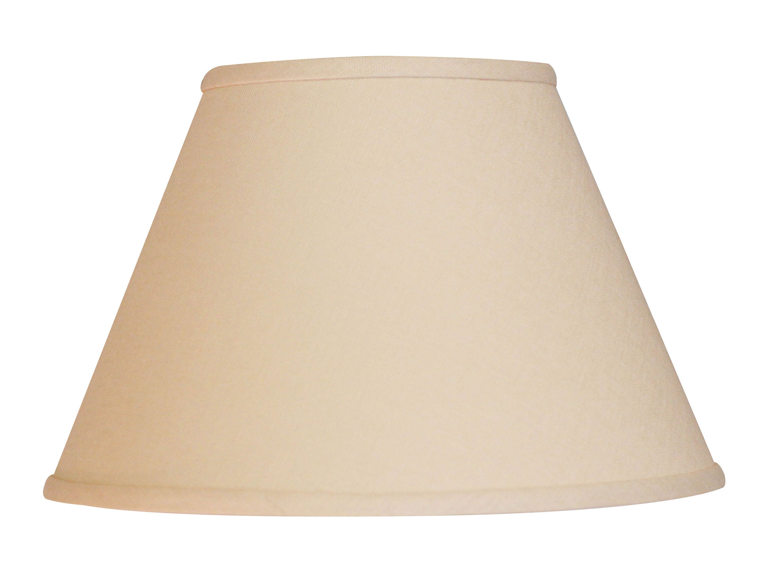Slant Empire Hardback Lampshade with Washer Fitter, Beige