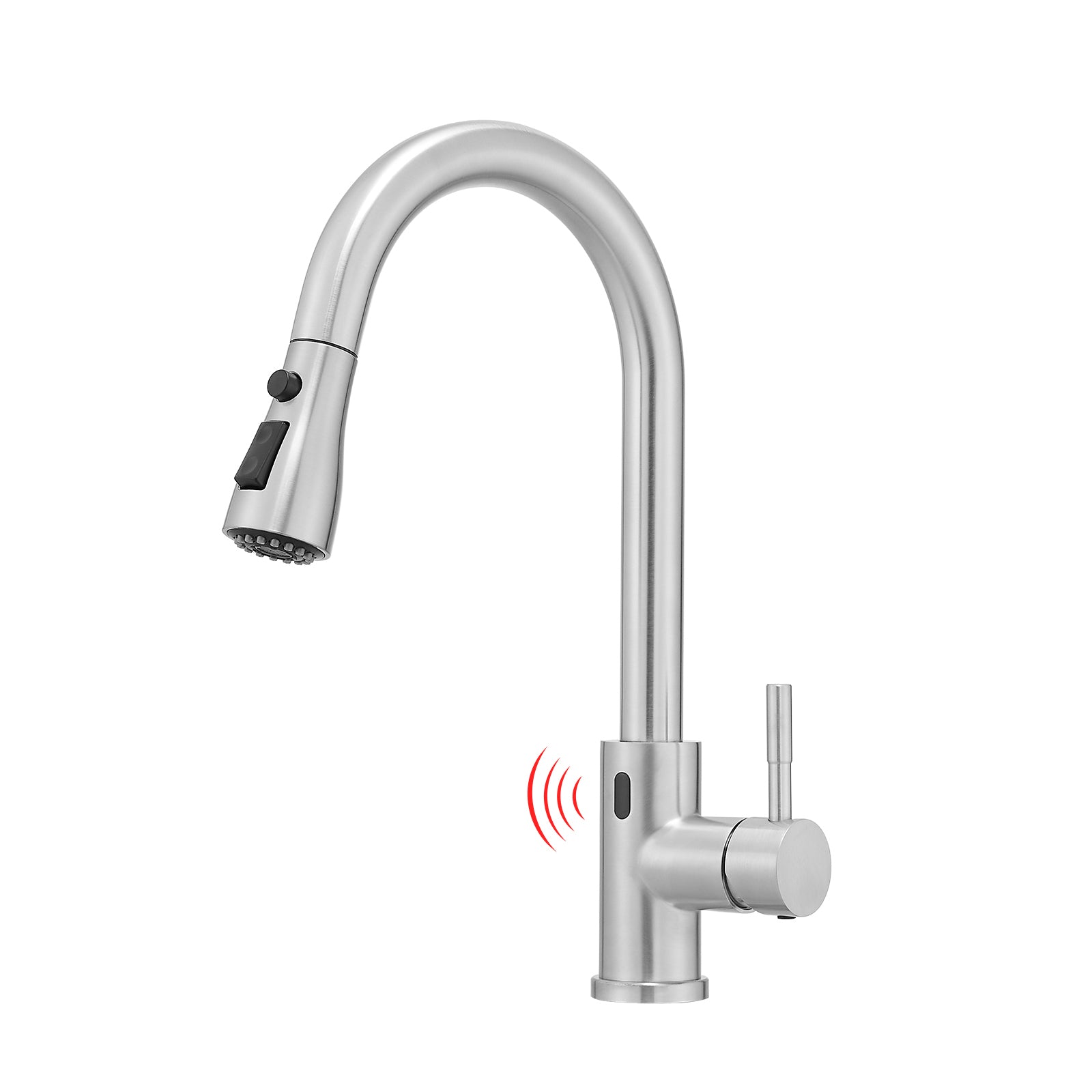 Touchless Kitchen Faucet, Hands Free Automatic Smart Kitchen Faucet, Stainless Steel Touchless Kitchen Faucet