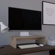 Atacama 19' Wide Monitor Stand Riser, Laptop Stand for Desk, Laptop Riser, Desk Organizer for Monitor,  Computer Stand for Laptop, PC, Printer, for Home & Office Light Gray