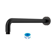 Oil-Rubbed Bronze 16' Shower Arm with Flange, Stainless Steel, for Rain Shower Heads