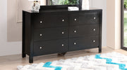 Burlington G2450-D Dresser , Black