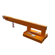 Forklift Long Mobile Crane Lifting Hoist Jib Boom 5500lb Capacity Attachments