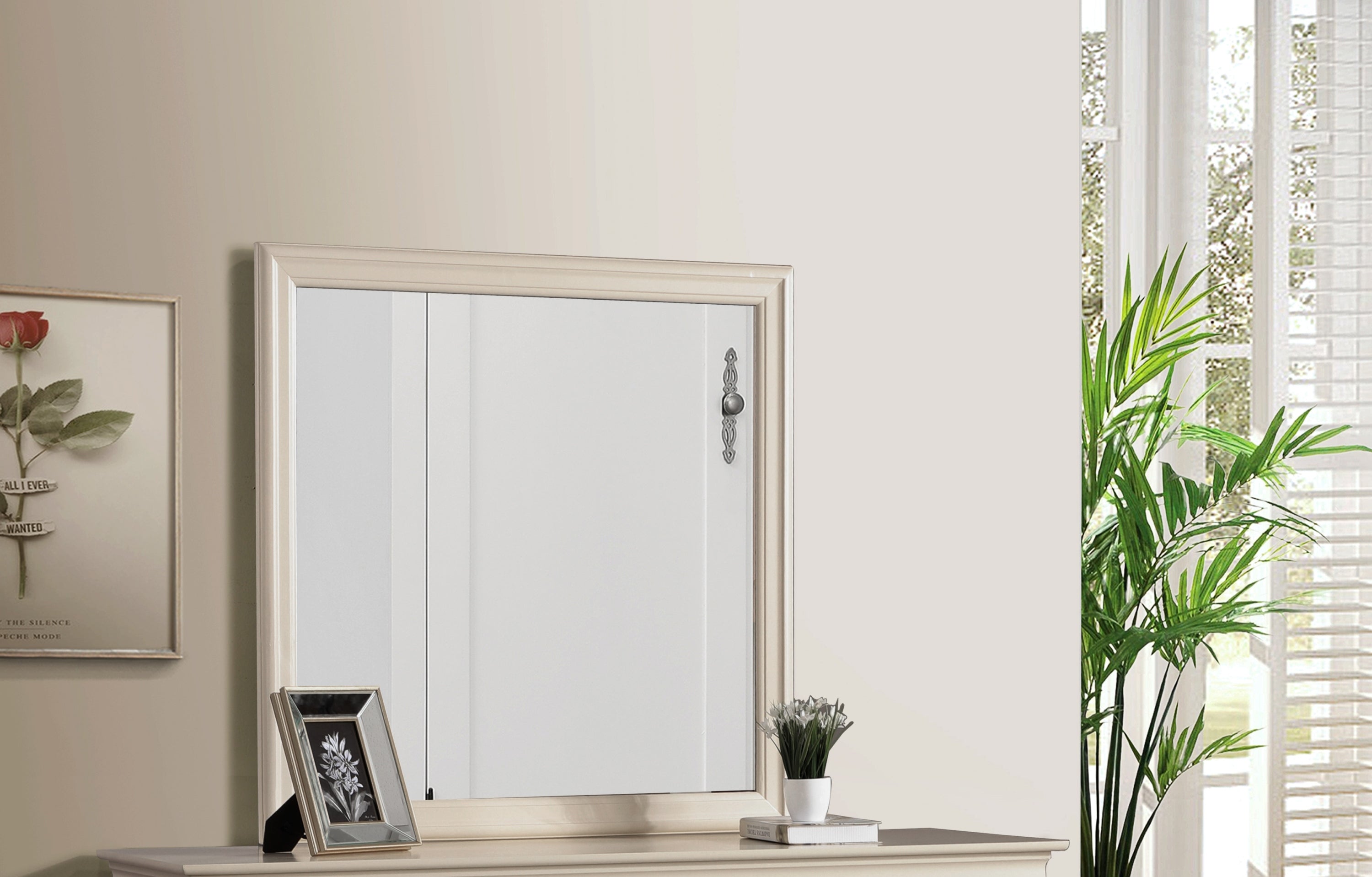 Louis Phillipe G3175-M Mirror , Beige