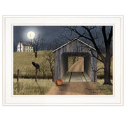 'Sleepy Hollow Bridge' by Billy Jacobs, Ready to Hang Framed Print, White Frame