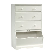 3-Drawer Chest, White finish