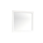 Marilla G1570-M Mirror with Low Distortion Glass, White, Premium Wood Veneers, 39 x 35 Inches