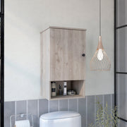 Alaska Medicine Cabinet, With Three Storage Shelves, Single Door Cabinet