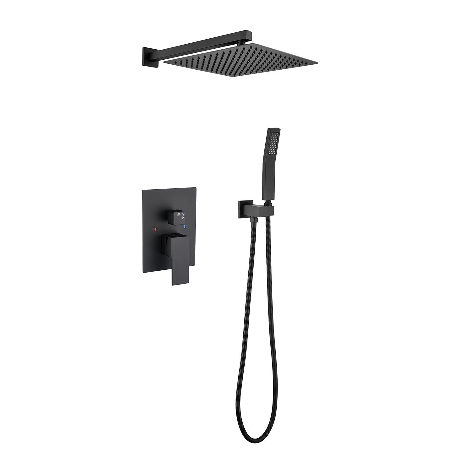 12' Rain Shower Head Systems Wall Mounted Shower
