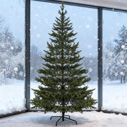 9ft Artificial Sparse Christmas Tree with Steel Stand and 4306 Tips