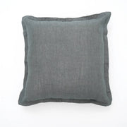 Linen Solid Cushion with Flanges-22 X 22 Inch