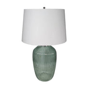 D16x27' Glass Table Lamp