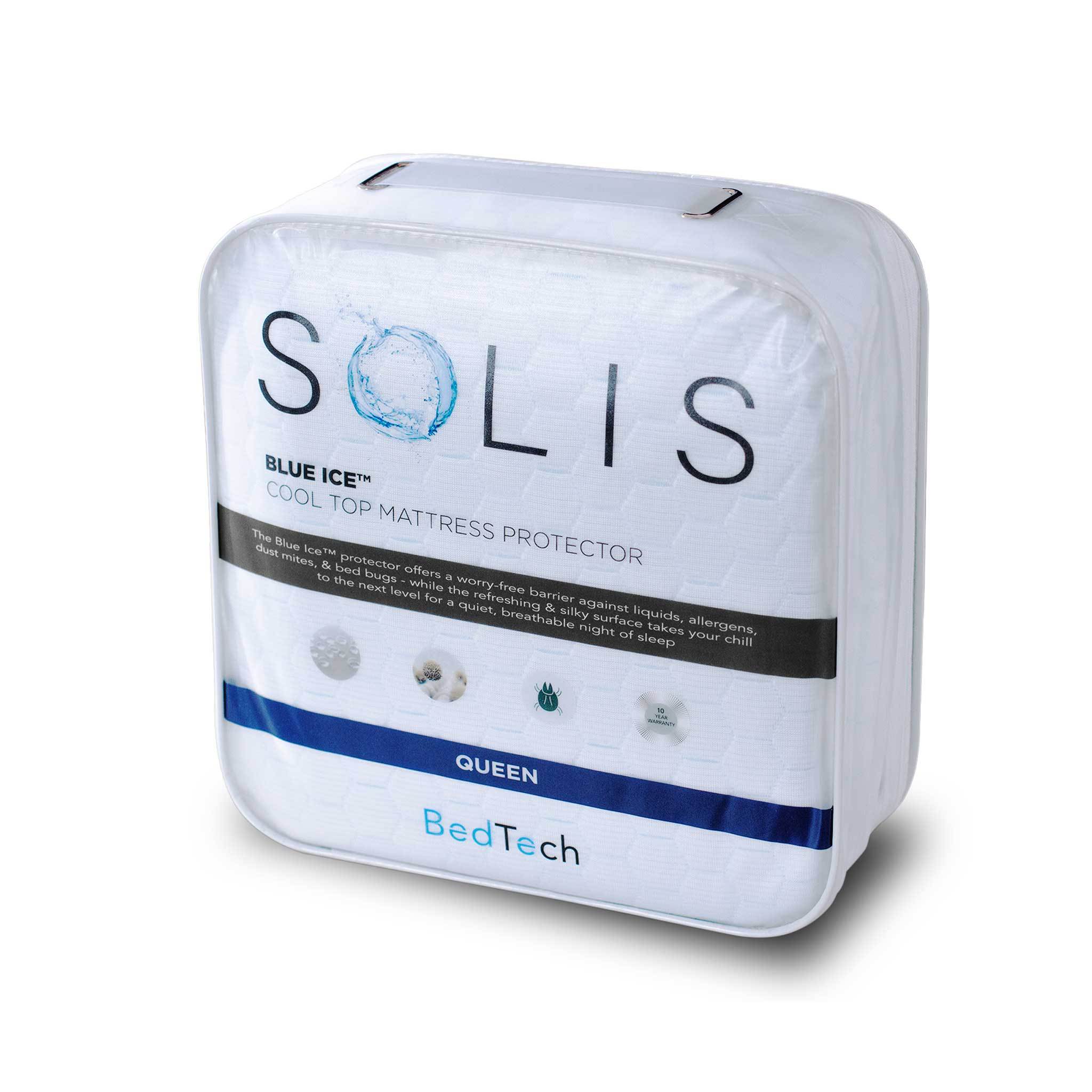 Blue Ice Cool Tech Split Top King Mattress Protector