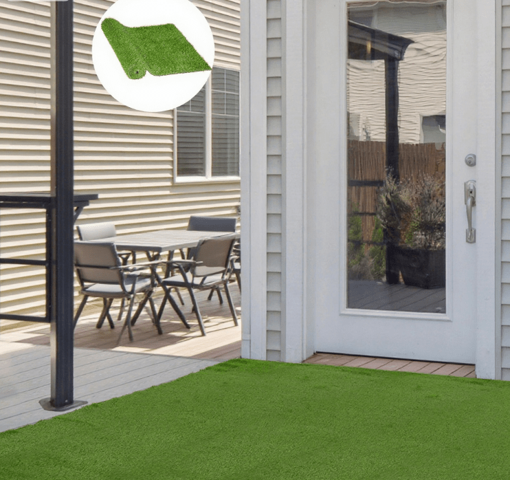 Artificial Turf Grass with Simulated Look  Feel UV Protection