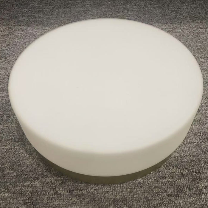 1 PACK LED Flush Mount Ceiling Light Fixture, Modern Kitchen Recessed Ceiling Lamp 24W 12 Inch Closet Round Surface for Bathroom Laundry Bedroom Hallway(Gold)