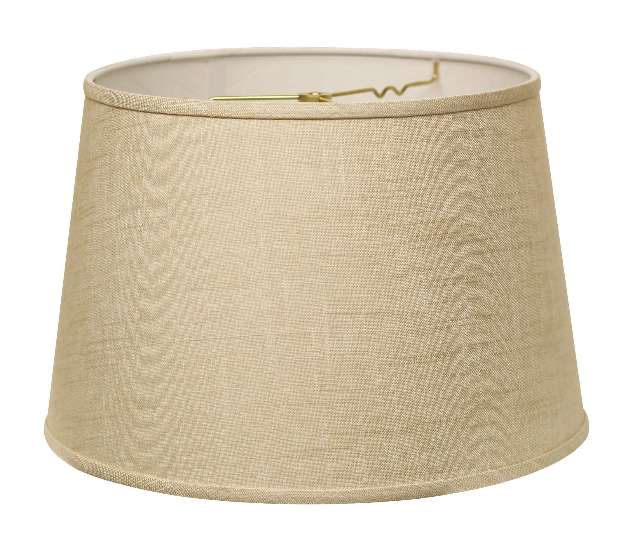Slant Modified Empire Hardback Lampshade with Washer Fitter, Stonewash