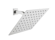 High Pressure Rain Shower Head, Ultra-Thin Showerhead 304 Stainless Steel Waterfall Shower with Self-Clean Nozzles, Full Body Covering