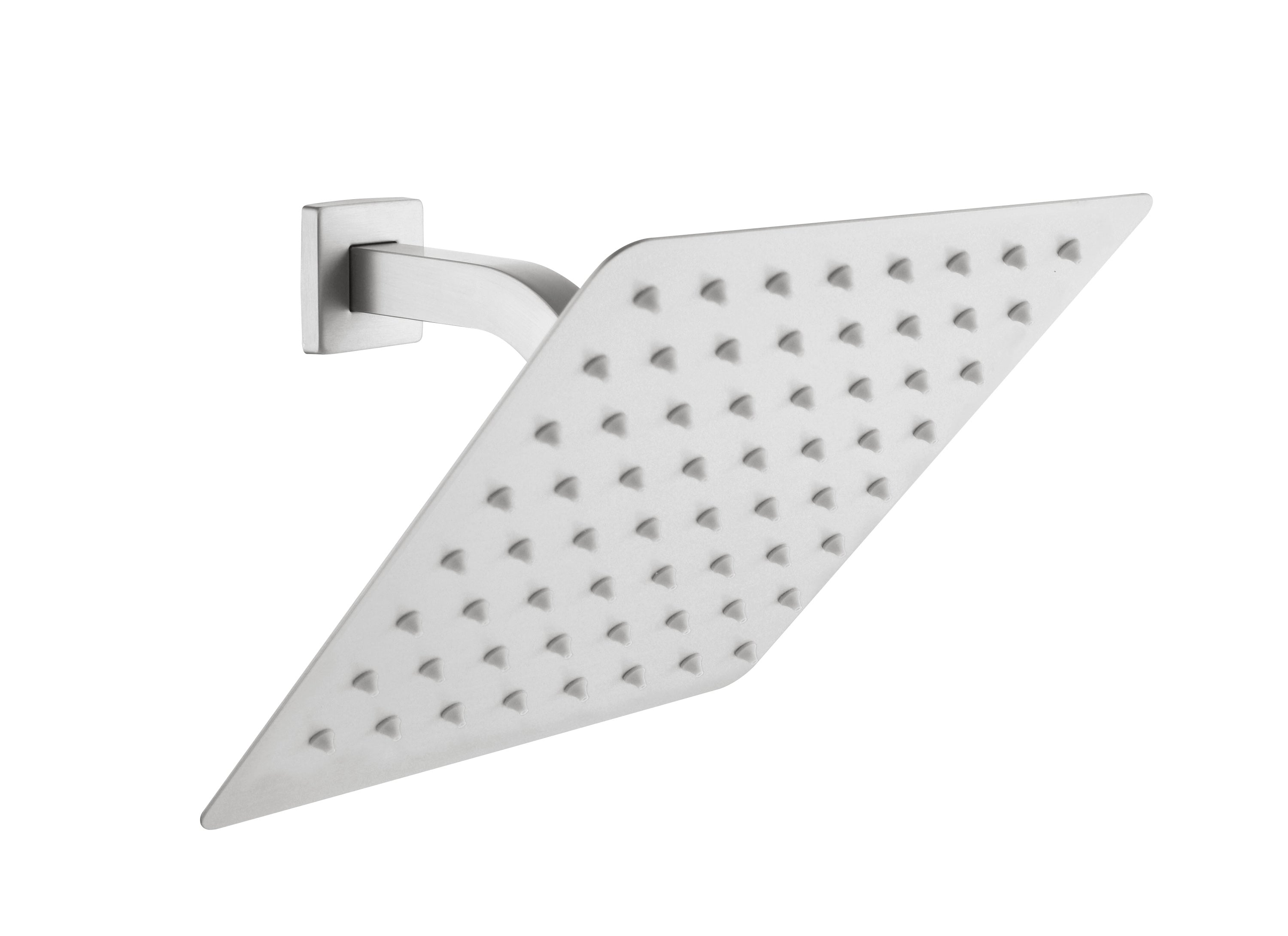 High Pressure Rain Shower Head, Ultra-Thin Showerhead 304 Stainless Steel Waterfall Shower with Self-Clean Nozzles, Full Body Covering
