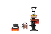 3 in 1 Combo Heat Press Machine for Cap,Label,Cup
