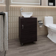 FM FURNITRE Loli Bathroom Vanity with Integrated Sink, Wengee