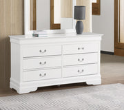Louis Phillipe G3190-D Dresser , White