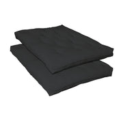 Butterfield Black 7-inch Futon Pad