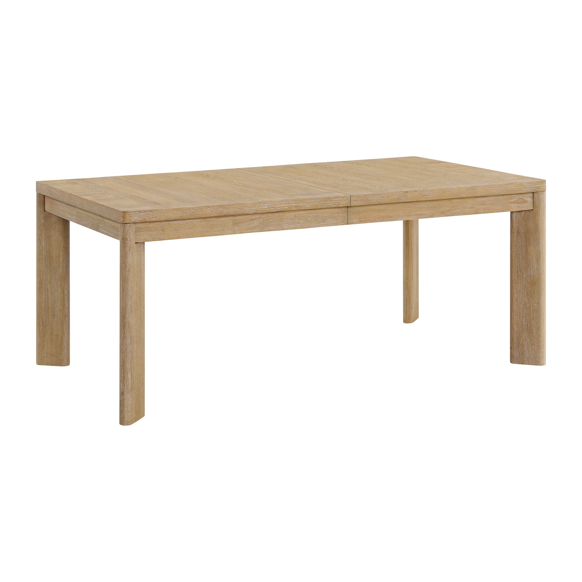 Brown Dining Table with Leaf