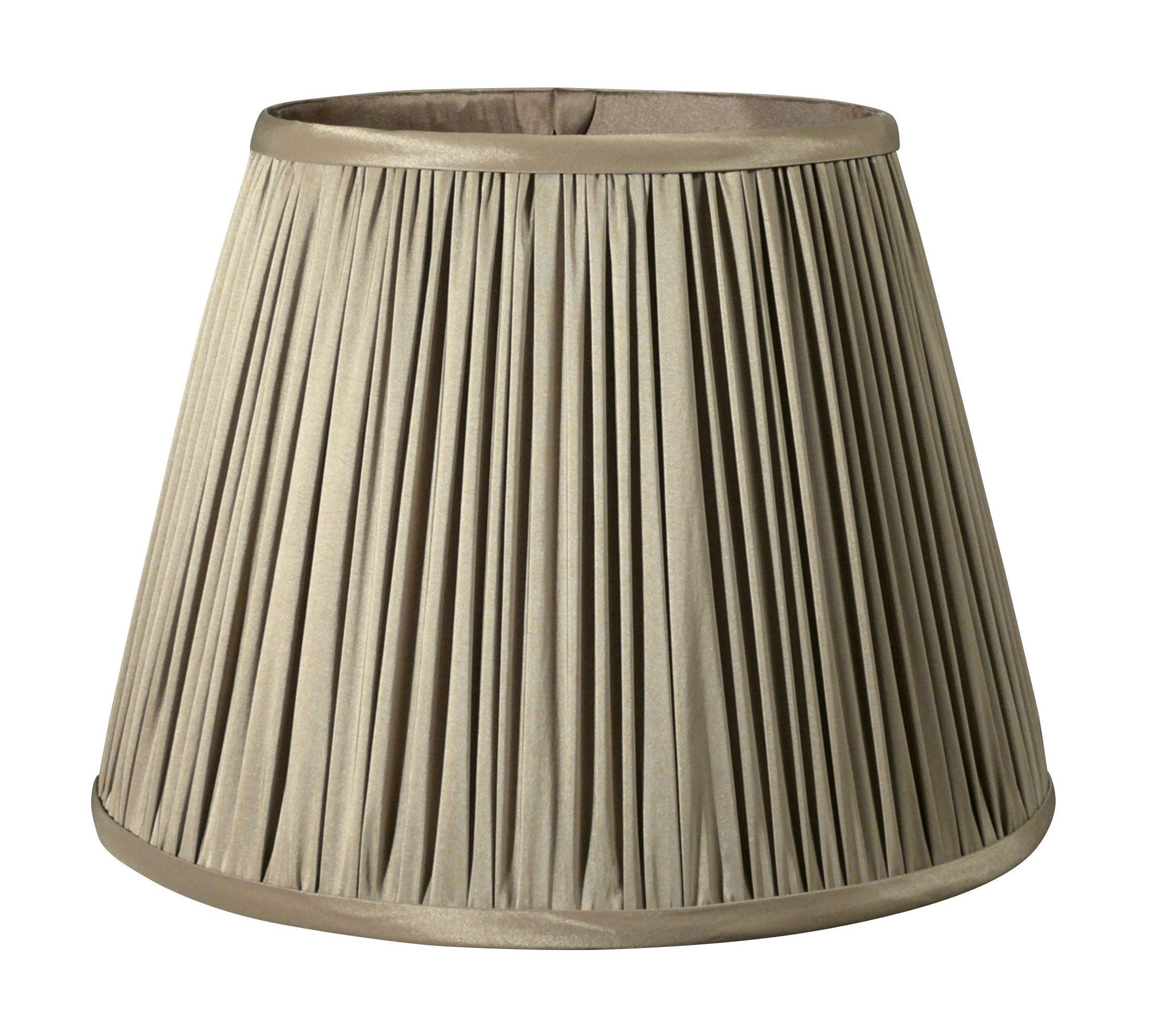 Slant Pencil Pleat Softback Lampshade with Washer Fitter, Ash