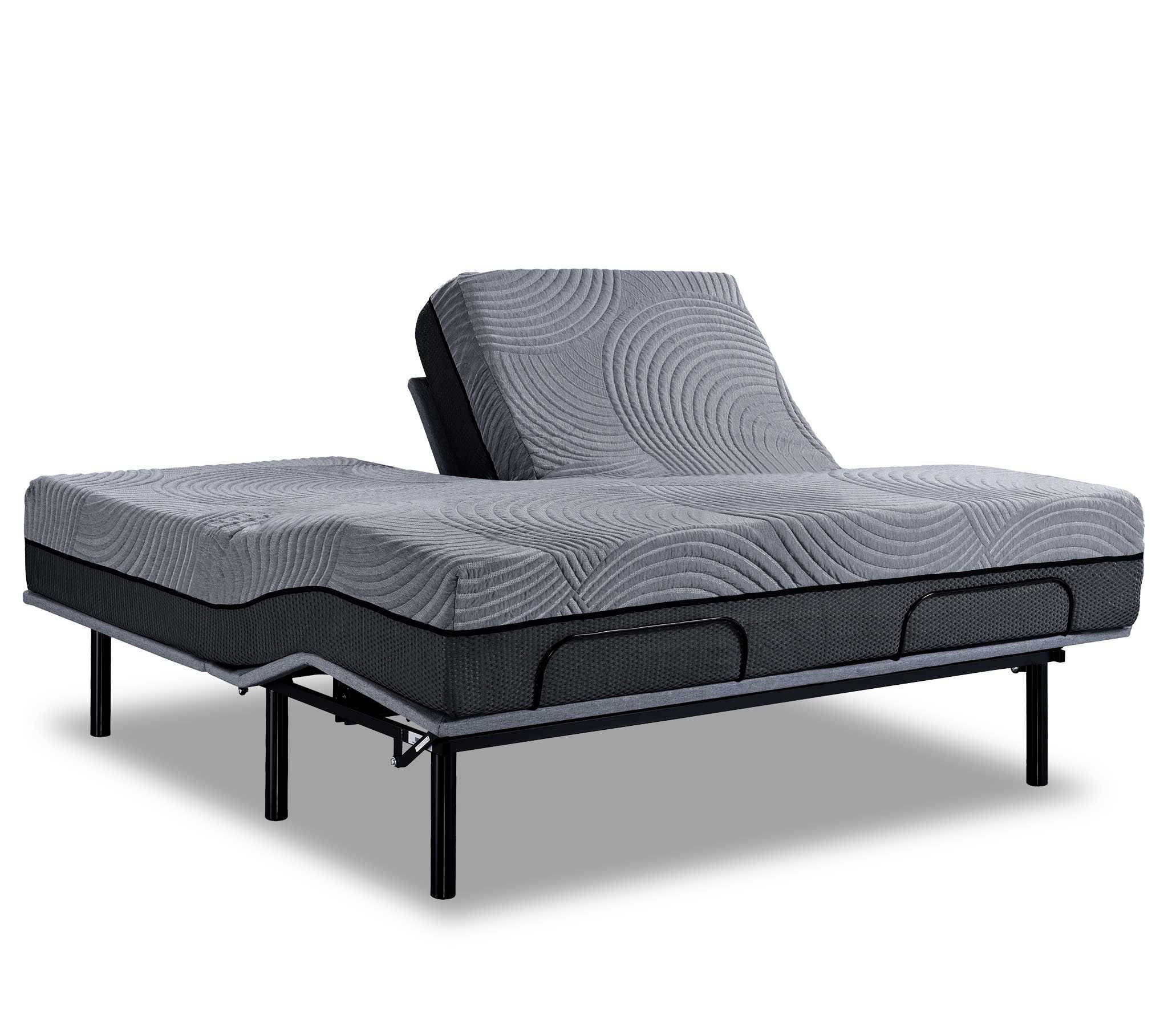 Gel Max 12 Inch Split Top King Soft Mattress