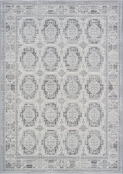 Winnie Ivory, Gray, and Beige Olefin Area Rug
