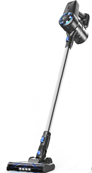 N3K Blue Silver Cordless Vacuum Cleaner