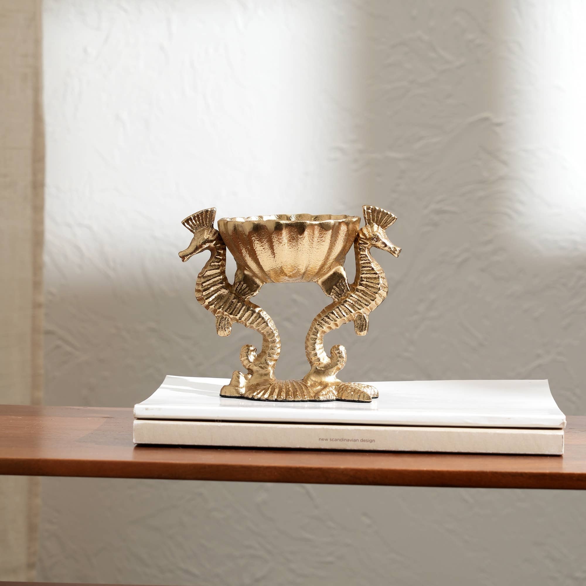 Decorative Bowl  With Antique Gold Finish-Table Décor