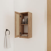 12' Bathroom Side Cabinet,Soft Close Doors,Float Mounting Design,(KD-Packing)