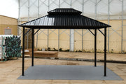 10*10 color steel tile double-roof pavilion gazebo