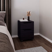 Ovid Nightstand, BedrooM, Black