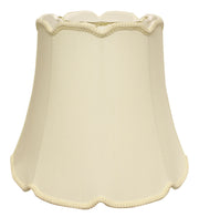 Slant Empire Cyliner 'V' Notch Softback Lampshade with Washer Fitter, Egg