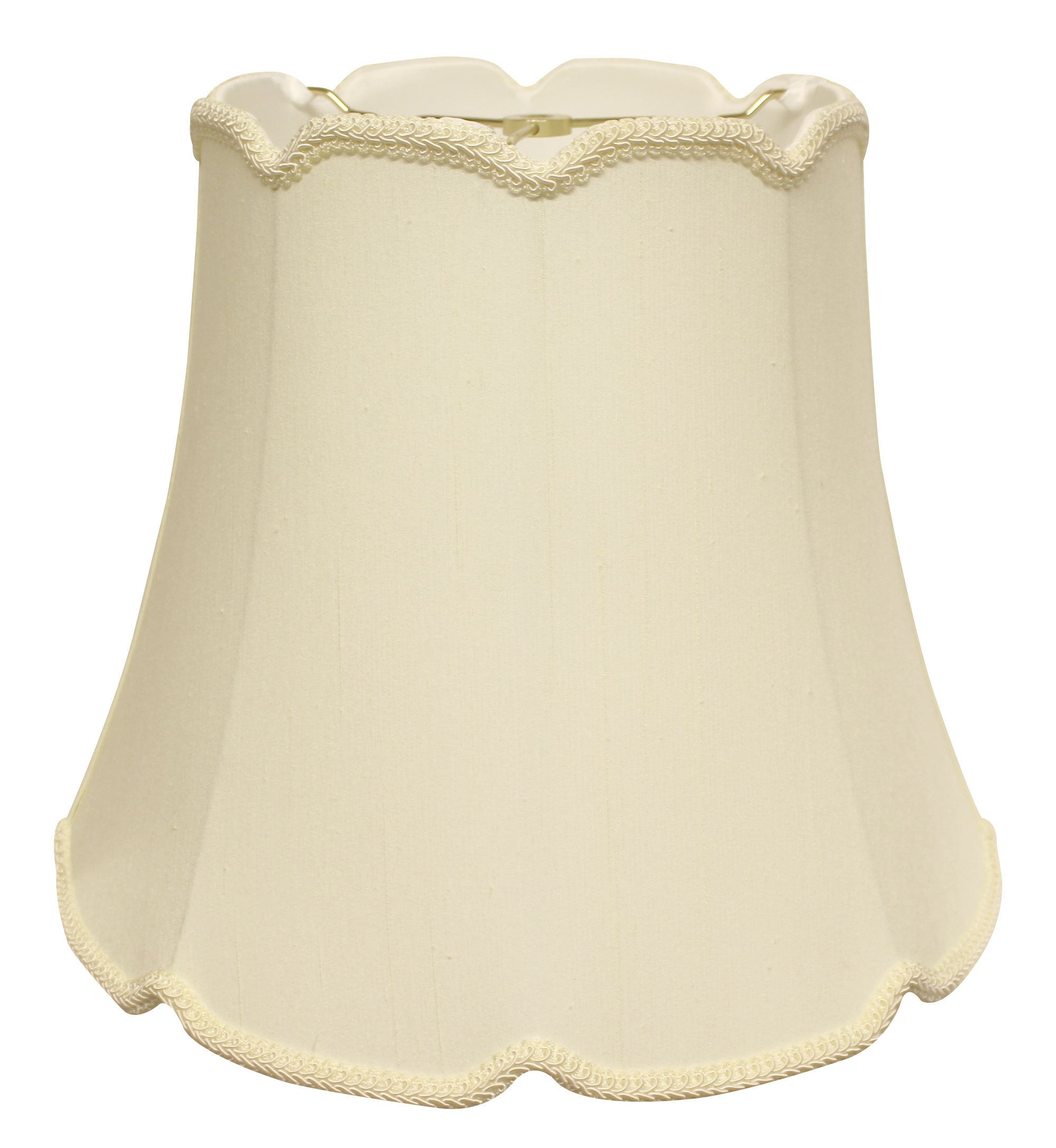 Slant Empire Cyliner 'V' Notch Softback Lampshade with Washer Fitter, Egg