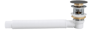 Bathtub Drain Kit with Overflow Only, Matte Grey 24S-P01MG