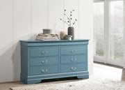 Charming Teal Traditional Dresser