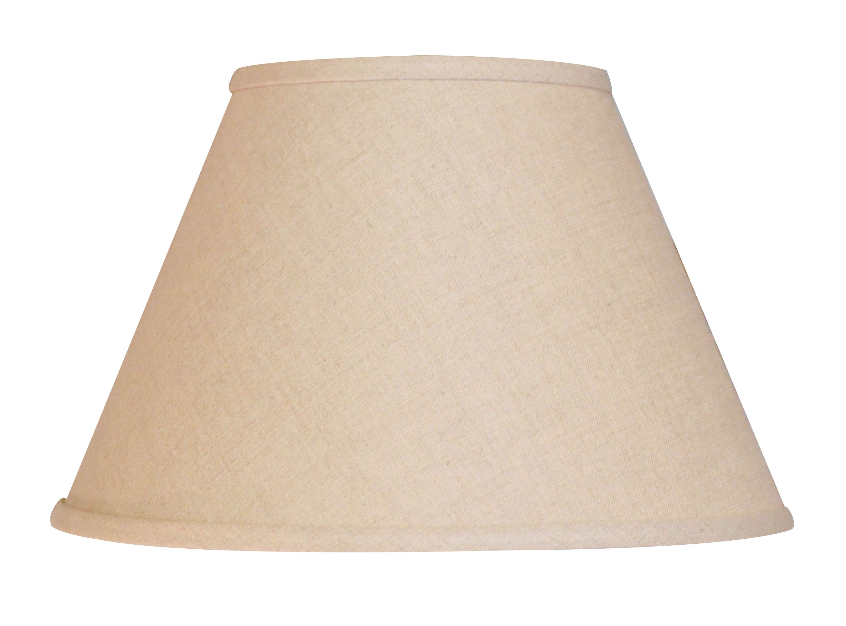 Slant Empire Hardback Lampshade with Washer Fitter, Heather
