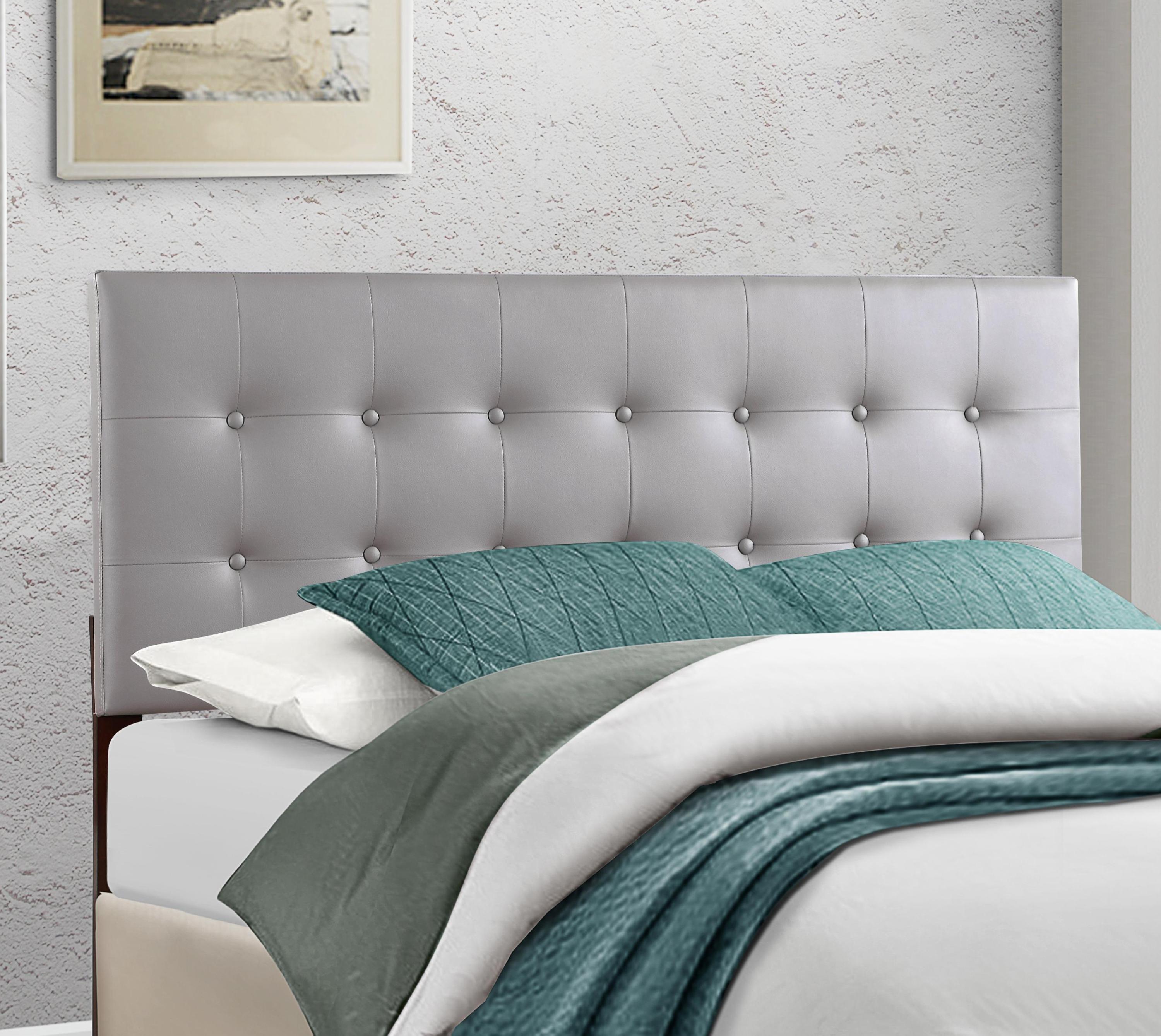 Stylish G0130-QHB Queen Bed Headboard For Modern Comfort, Light Grey