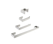 4- Piece Stainless Steel Bathroom Hardware Set