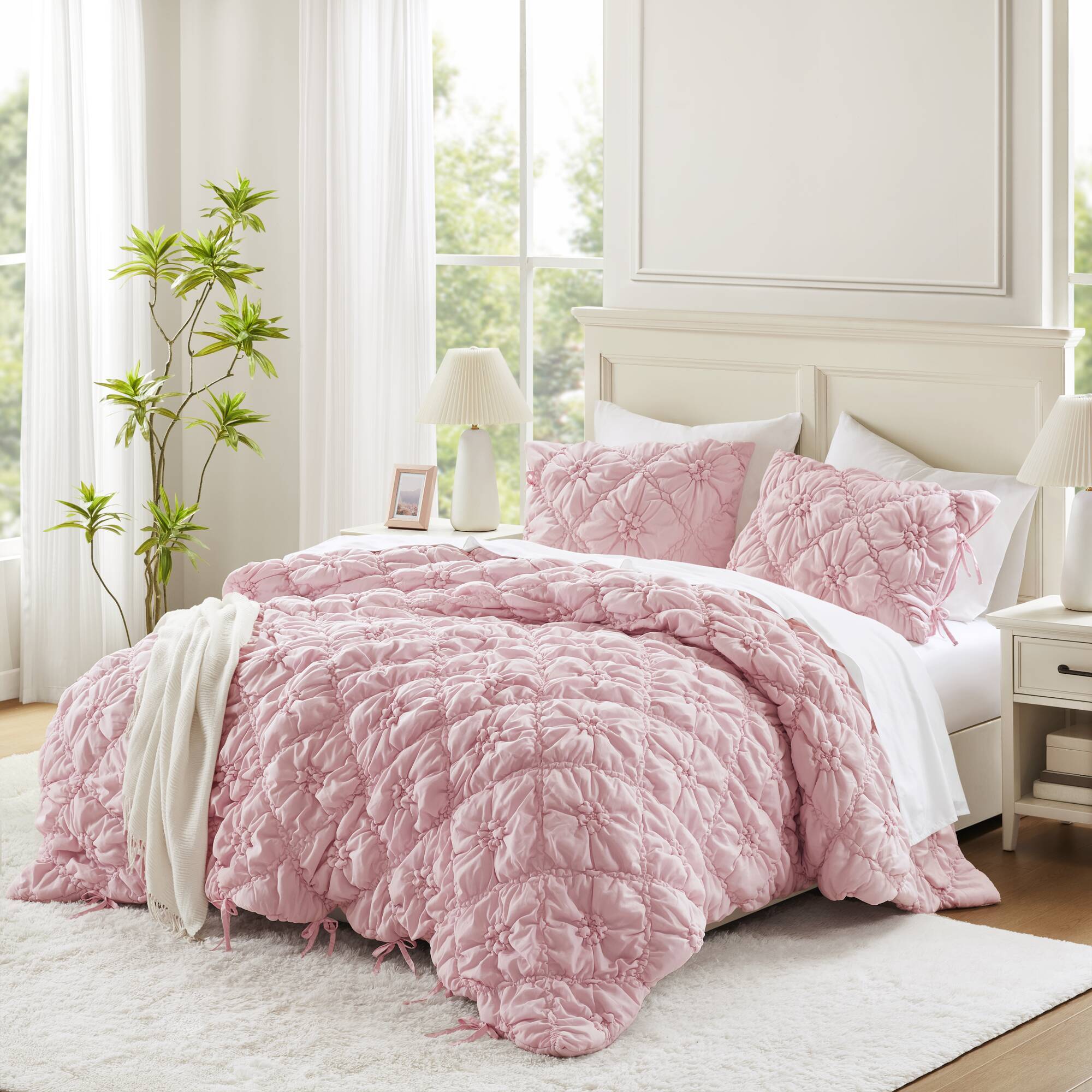 3PCS Full/Queen Comforter Set